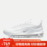 耐克男子休闲鞋AIR MAX 97运动鞋921826-101 白色 41 