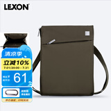 乐上（LEXON）单肩包男士商务斜跨包休闲耐磨iPad包（赠品）颜色随机发货