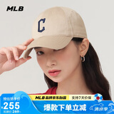 MLB棒球帽子夏季情侣款经典大标软顶鸭舌帽送礼3ACP6601N-45SAS