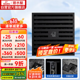 潜水艇（Submarine）BTK50-10黄铜烤漆黑色地漏卫生间淋浴防臭地漏 大排量地漏50管径