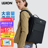 乐上（LEXON）商务双肩包男15.6/17.3英寸笔记本电脑包休闲差旅背包防泼水书包