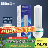 洛林（ROlin）led灯泡节能灯泡 e27大螺口家用商用大功率光源 30W白光