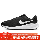 耐克NIKE跑步鞋男子缓震宽版REVOLUTION 7运动鞋FB8501-002黑43