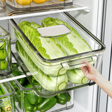 家の物语日本冰箱收纳盒抽屉式保鲜盒食品级蔬菜鸡蛋冷冻专用储物整理神器