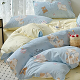 洁梦雅（jiemengya） 定制被套单件 纯棉卡通婴儿宝宝定做儿童学生宿舍床被罩 班妮 定制尺寸,请联系客服改价