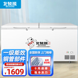 北极熊（BEIJIXIONG）冰柜家用商用卧式大容量冷柜冷藏冷冻单双温展示柜节能省电 单温728升【一级节能 全国联保】 728L