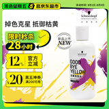 施华蔻专业去黄洗发水300ml 固色护色延缓褪色染发洗护无硅油滋润养舒缓柔顺