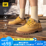 CAT卡特工装鞋皮鞋男士防泼水牛皮轻户外低帮大黄靴P111542N3AMC25 黄色 41