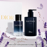 迪奥DIOR旷野男士套装礼盒(淡香水60ml+沐浴液250ml)生日礼物送男生