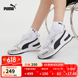 彪马（PUMA）【复古跑鞋】缓震透气轻便运动休闲鞋男女官方R78 373117 白-浅灰-黑色-02 41