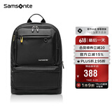 新秀丽（Samsonite）电脑包双肩包商务背包笔记本包休闲都市36B*09003黑色14英寸