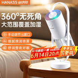 海纳斯（HANASS）加湿器 迷你家用卧室 办公室上加水便携空气加湿器小型插电空调伴侣 轻音 婴儿 F-008