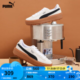 彪马（PUMA）【厚底鞋】复古增高松糕鞋女低帮休闲鞋PLATFORM365830 白-黑色-15 35.5