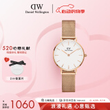 丹尼尔惠灵顿（DanielWellington）DW手表女 简约欧美表钢带石英女士手表生日礼物送女友DW00100219