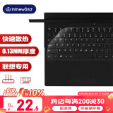 极川 联想拯救者Y7000 Y7000P R720 Y520 15.6英寸2019款笔记本电脑键盘膜 TPU隐形保护膜防水防尘