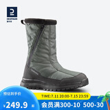 迪卡侬SH100男士雪地靴加厚保暖防水防滑登山徒步棉靴-2951962