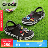 crocs卡骆驰贝雅卡骆班|205089 黑色/白色-066 37/38(230mm) 