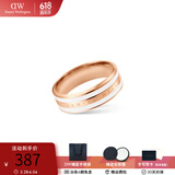 丹尼尔惠灵顿（DanielWellington）DW时尚戒指男女 玫瑰金色双色情侣对戒表白纪念 生日礼物送女友 尺码8 DW00400039