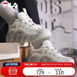 FILA 斐乐官方可颂面包鞋运动鞋女2025春夏休闲鞋老爹鞋
