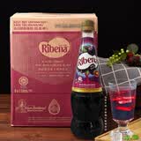 利宾纳（RIBENA）进口浓缩黑加仑果汁饮料850ml瓶装草莓宴会婚庆果汁饮料 浓缩黑加仑果汁 850mlX3瓶