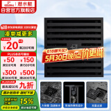 潜水艇（Submarine）BTK50-10黄铜烤漆黑色地漏卫生间淋浴防臭地漏 大排量地漏50管径