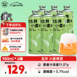 斑马精酿龙井绿茶小麦中式精酿啤酒茶啤 980ml*6罐 整箱礼盒装父亲节送礼