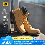 CAT卡特大黄靴马丁靴男靴四季款固特异牛皮户外鞋P725756O1EDC25 经典款 40