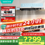 华帝（VATTI）国家政府补贴20% 欧式顶吸家用吸油烟机小尺寸齐平橱柜22风量大吸力脱排抽油烟机一级能效 i11176T