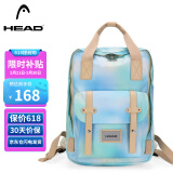 海德（HEAD）背包女大容量双肩包男15.6英寸笔记本电脑包旅行包国家地理书包