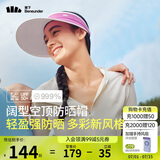 蕉下（beneunder）遮阳帽女太阳帽空顶帽防晒帽防紫外线遮脸时尚百搭UL569紫