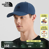 北面（The North Face）北面运动帽鸭舌帽中性款户外舒适遮阳25新品|4VSV 8K2/藏青色 OS/均码/57.8cm