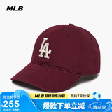 MLB棒球帽子夏季男女鸭舌帽明星虞书欣同款软顶情侣3ACP6601N-07RDS