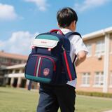 Edison小学生书包减负护脊反光大容量防泼水防下坠儿童双肩背包2312-1