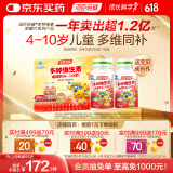 汤臣倍健 4-10岁儿童复合维生素咀嚼片60片*2瓶礼盒 多种维生素b 维生素C