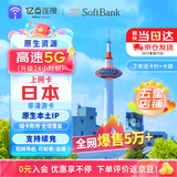 日本电话卡手机上网卡5G/4G高速网络含无限流量旅游sim卡包邮 8天 2GB/天【免税券+升级5G】 上网卡