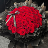 来一客情人节鲜花速递99朵红玫瑰花束生日礼物表白求婚全国同城配送 52朵红玫瑰典雅款