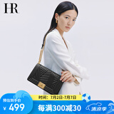 HR赫莲娜包包女包小香风单肩斜挎包女士菱格包生日礼物送女友