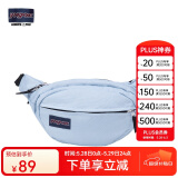 JANSPORT杰斯伯胸包女便携腰包斜跨包休闲包饺子包男手机包礼物 TAN17G7 雾霾蓝