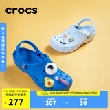 crocs卡骆驰贝雅洞洞鞋沙滩鞋|10126 青花瓷蓝-4JL 43(270mm) 