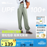 蕉下（beneunder）束脚休闲裤子女士运动阔腿冰丝防晒长裤速干高腰春夏25新款AL205