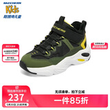 Skechers斯凯奇儿童绒绒靴（机甲系列）男女童透气运动鞋405202L