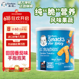 嘉宝（Gerber）婴幼儿辅食 手指泡芙田园番茄味 三段(8个月以上） 42g原装进口