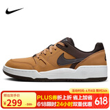 耐克NIKE休闲鞋男子经典减震FULL FORCE运动鞋HF7734-200亚麻棕42