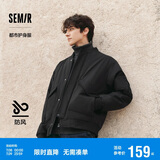 森马棉服男防水防油防污防风冬装厚飞行员棒球领夹克109724112101