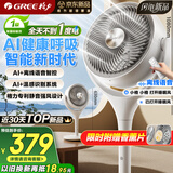 格力（GREE）【织风者AI+】一级能效直流变频轻音空气循环扇家用语音遥控电风扇香薰双重净化抑菌落地扇
