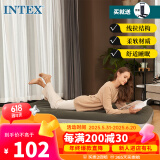 INTEX 64107充气床垫打地铺露营气垫床户外车载防潮垫睡垫陪护折叠床N