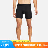 耐克NIKE运动裤男子紧身短裤DF SHORT裤子FB7959-010黑L