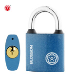 梅花（BLOSSOM）挂锁 铜芯铁锁 室内外大门锁 BC2932蓝色32MM