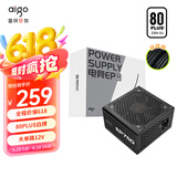 爱国者（aigo）额定750W EP750 黑色 机箱电脑电源 80Plus白牌/主动式PFC/支持背线/大单路12V/5060Ti