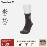 添柏岚（Timberland）官方中性长袜新款户外休闲舒适透气|A2Q4K A2Q4KU14/深灰色  M